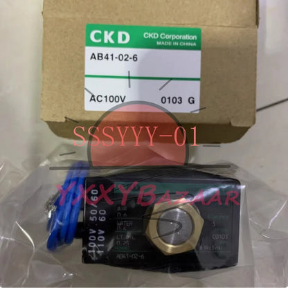 1Pcs FOR CKD AB41-02-6 AC220V solenoid valve replacement