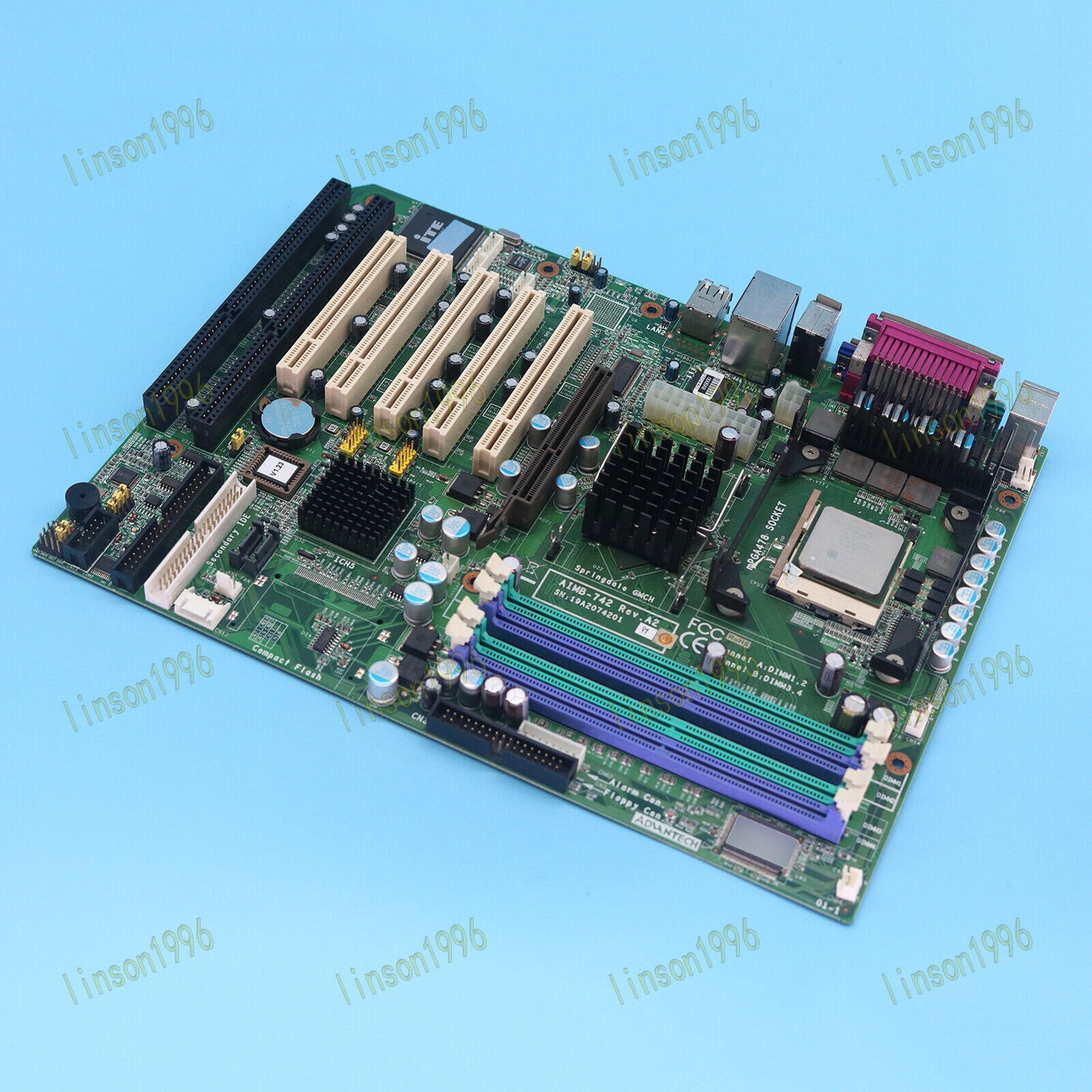 Advantech Industrial Test Unit AIMB-742 Rev.A2 - ADVANTECH