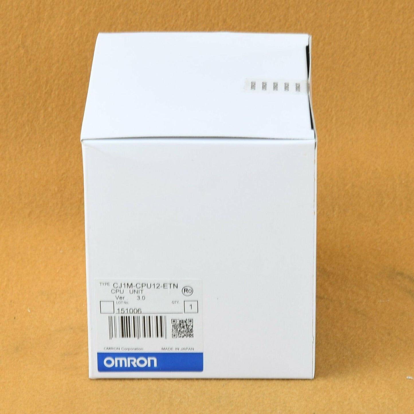 OMRON CJ1M-CPU12-ETN CJ1M-CPU12-ETN PLC Module IN BOX 1 year warranty#XR