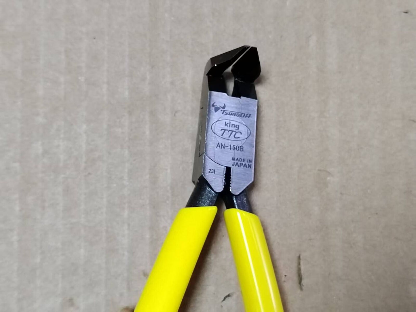 1pcs KING TTC AN-150B 90 degree curved mouth cutting pliers 150mm