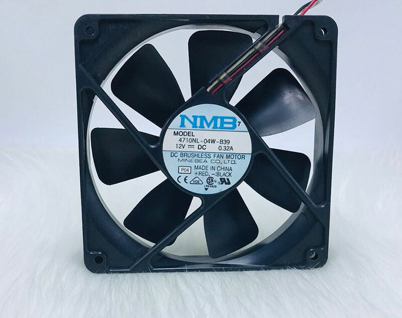 1pcs NMB 4710NL-04W-B39 12V 0.32A 12CM 12025 120mm 3-wire chassis cooling fan