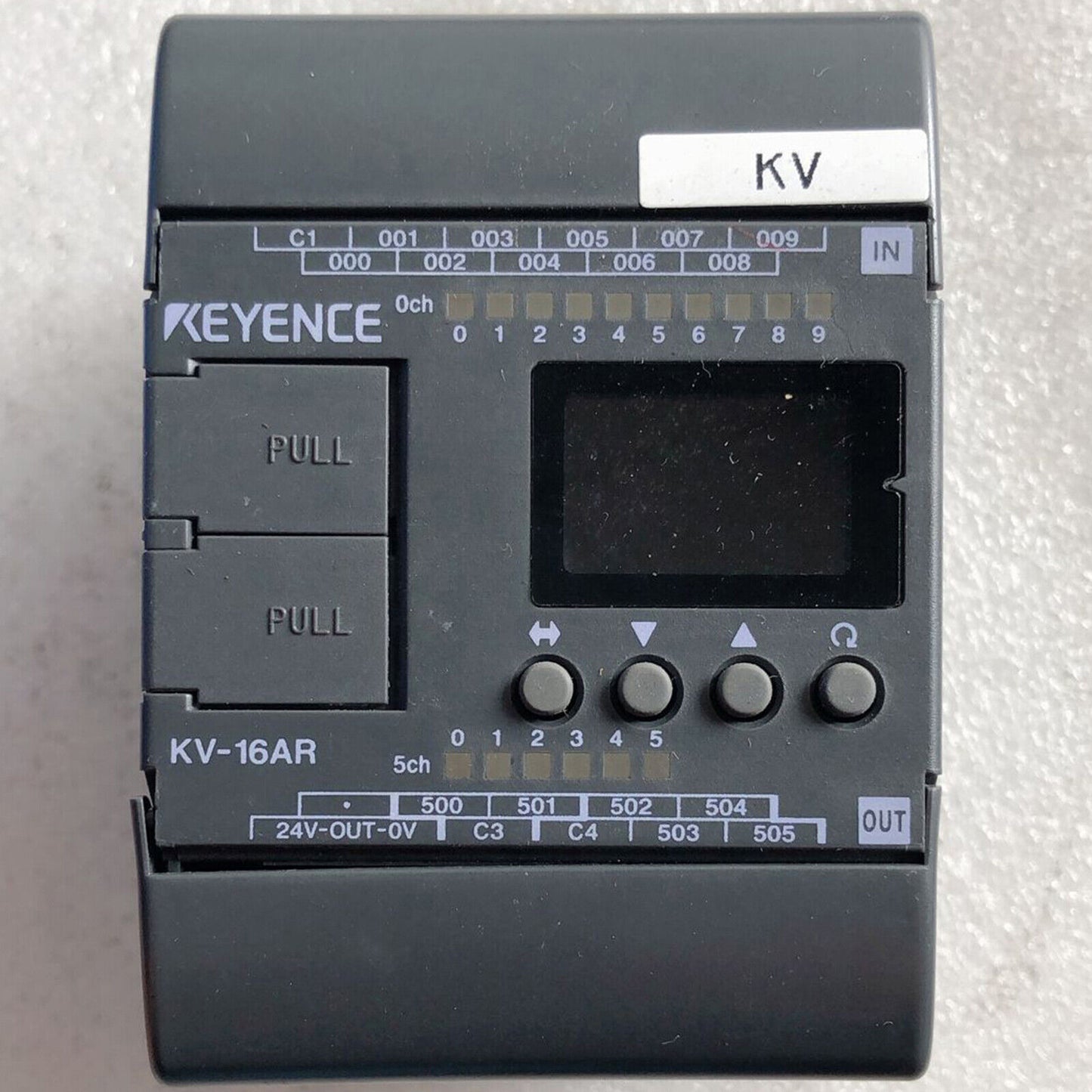 used KEYENCE PLC KV-16AR programmable module - KEYENCE PLC