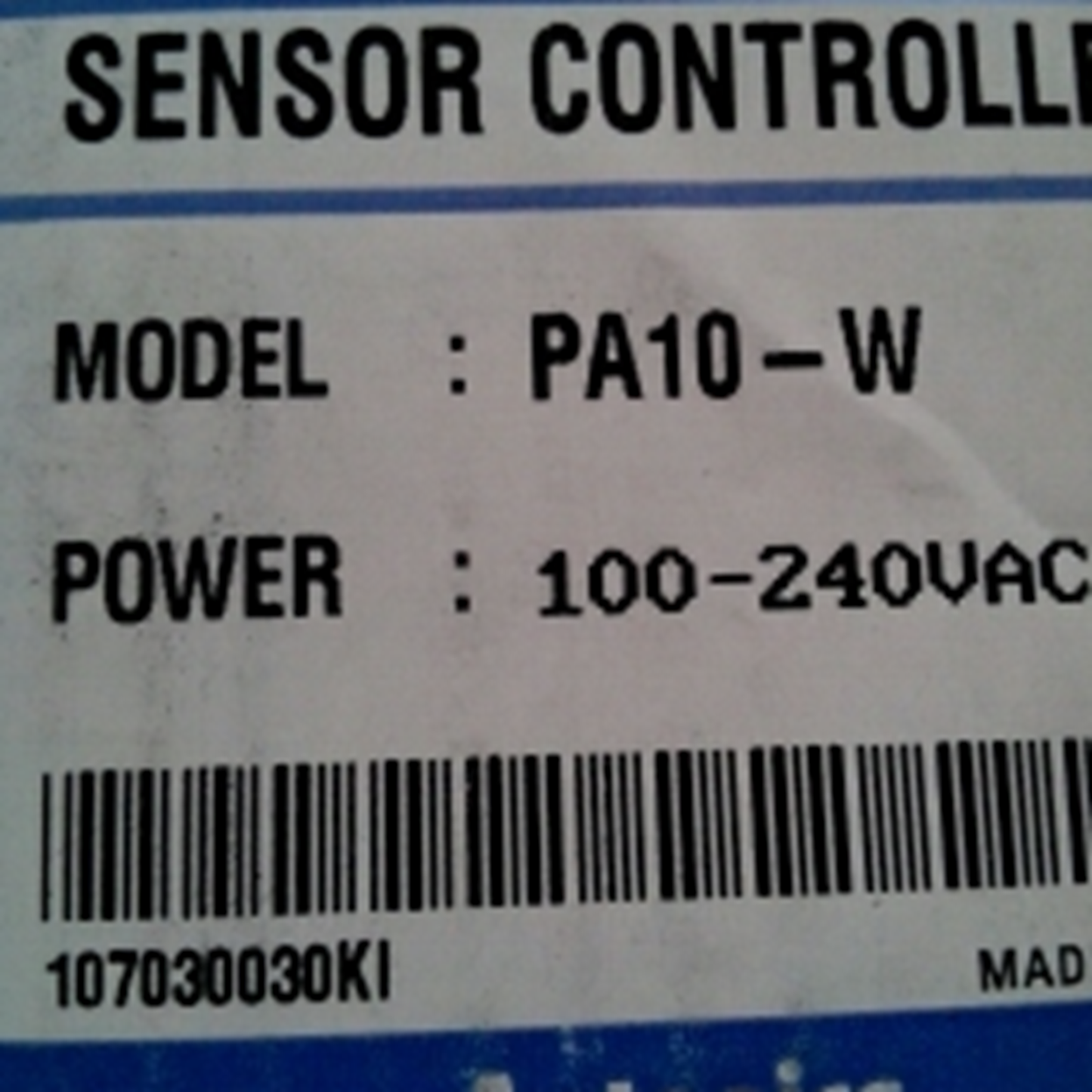 AUTONICS PA10-W Proximity Sensor - Precision Detection Solution - AUTONICS