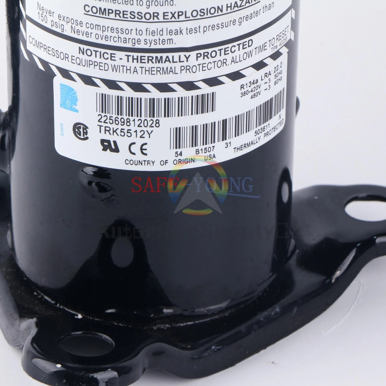 One Refrigeration Compressor Kompresor Pendingin TRK5512Y voltage 380V