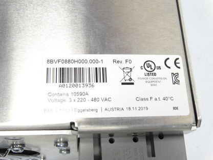B&R 8BVF0880H000.000-1 FILTER - Product Details - B&R