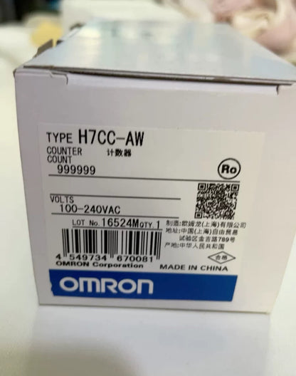 new 1PC Omron Counter H7CC-AW ( H7CCAW ) 100-240VAC replace H7CX-AW-N