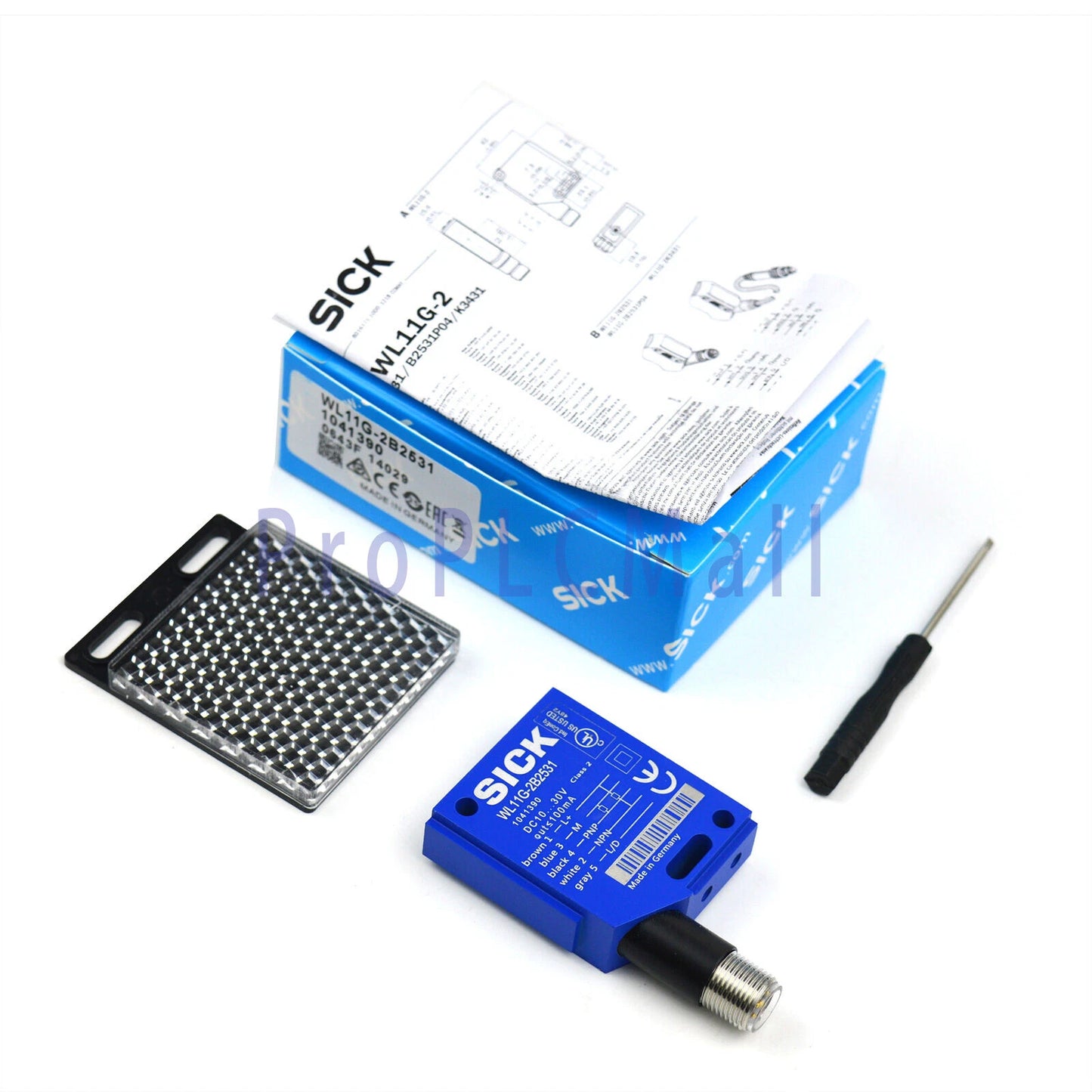 SICK WL11G-2B2531 Photoelectric Retro-reflective Sensor NPN ,PNP, 1PCS