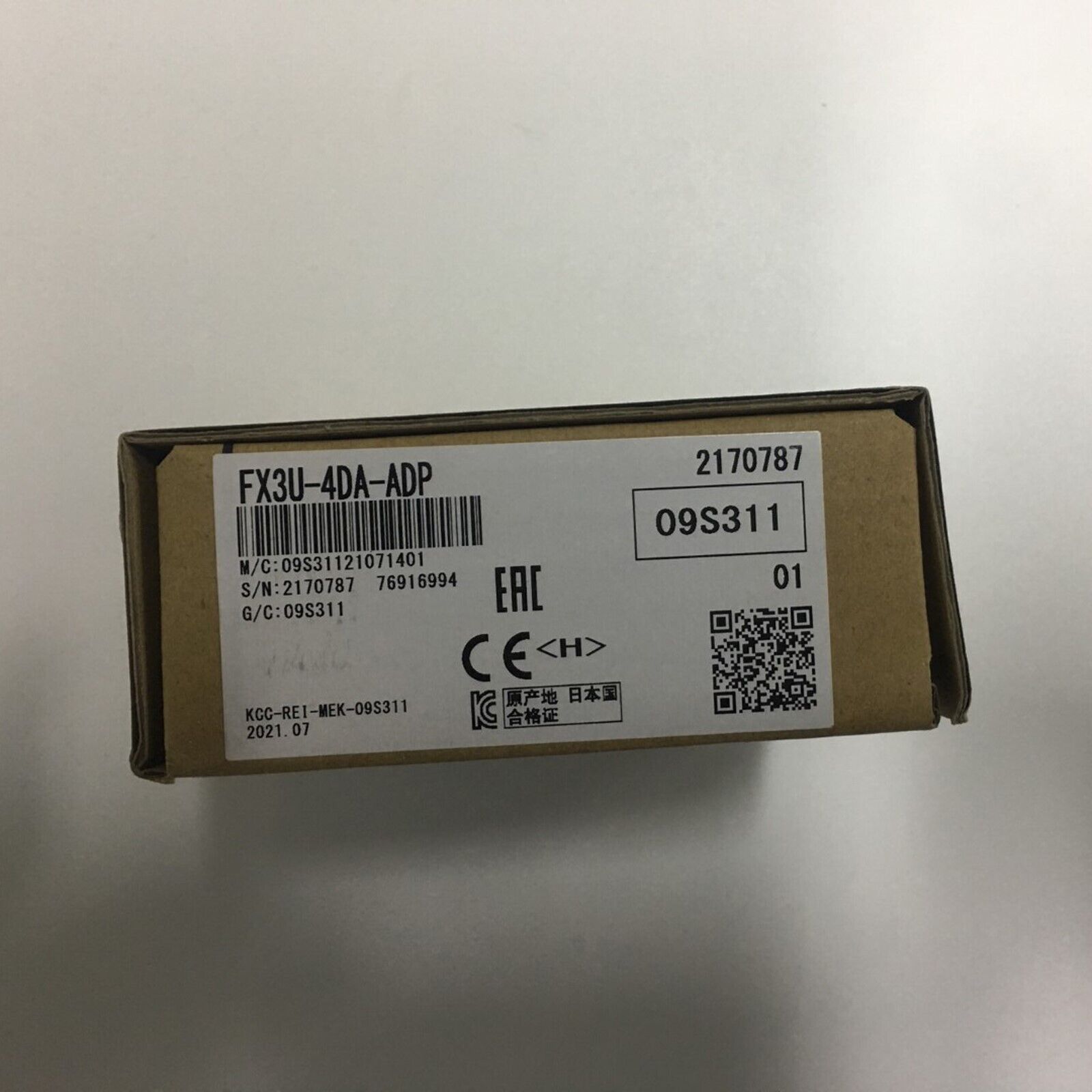 Mitsubishi FX3U4DAADP One Year - MITSUBISHI