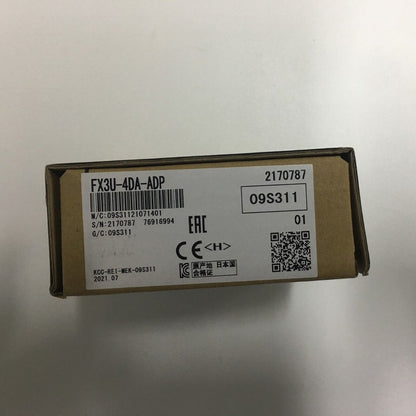 Mitsubishi FX3U4DAADP One Year - MITSUBISHI