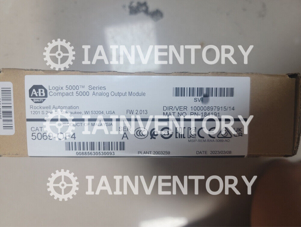 Allen Bradley 5069-OF4 Fast 1-Year Timer - ALLEN BRADLEY