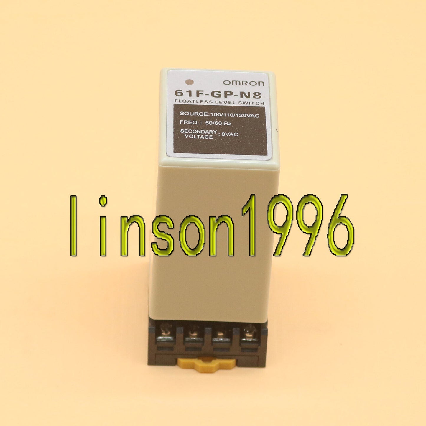 Omron Floatless Level Switch 61FGPN8 AC110V - OMRON