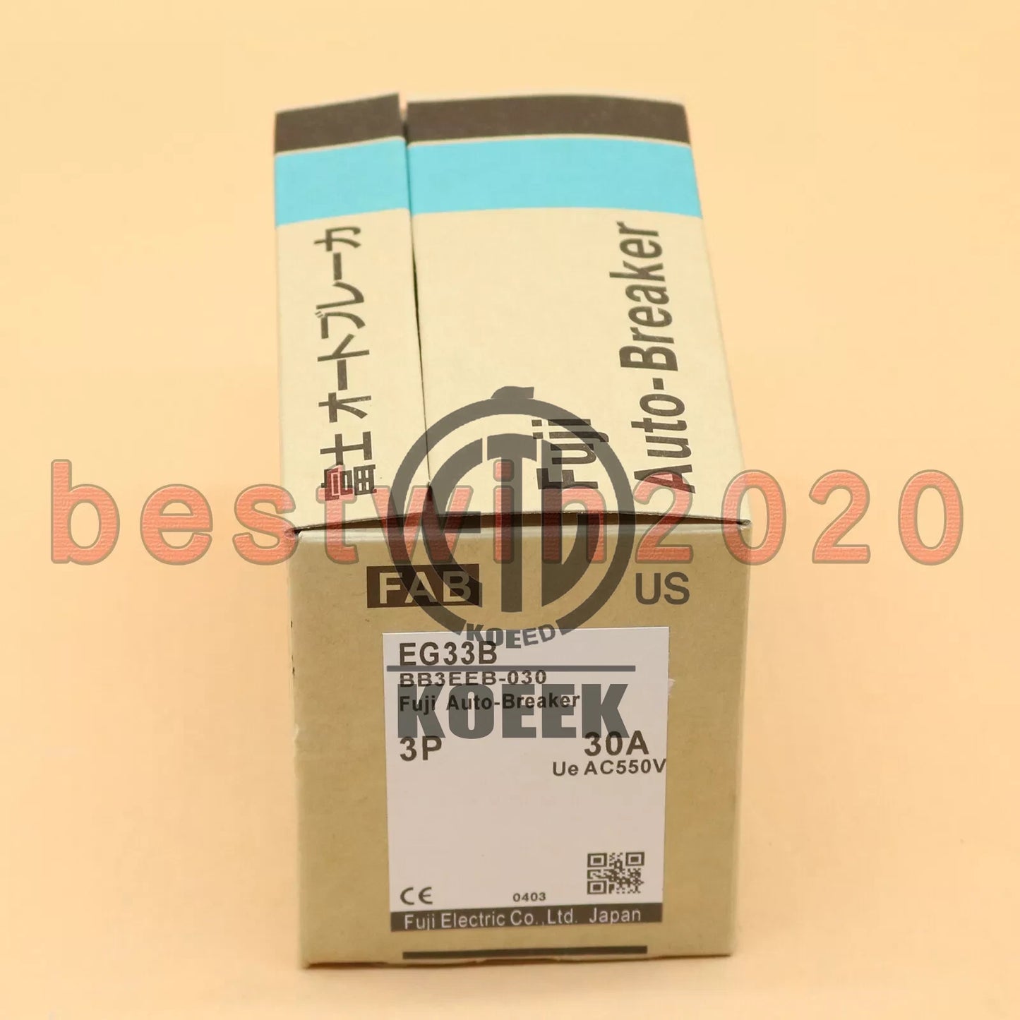 Fuji Electric EG33B 3P 30A Leakage Circuit Breaker
