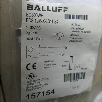 Proximity Switch BALLUFF BOS 12M-X-LS11-S4 - BALLUFF
