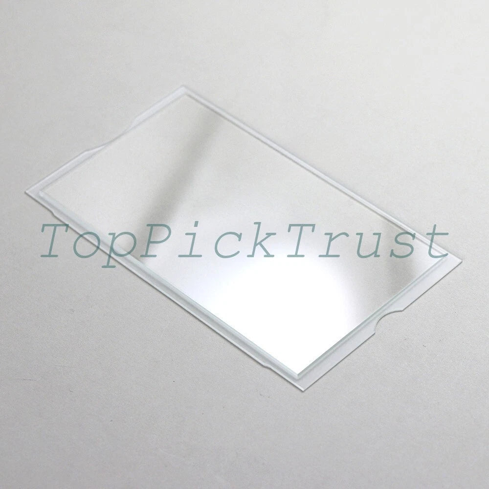 5 - GLASS Clear Lens Replacement For Faceplate Cover Display PSP 2000 PSP 3000