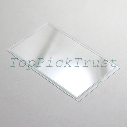 5 - GLASS Clear Lens Replacement For Faceplate Cover Display PSP 2000 PSP 3000