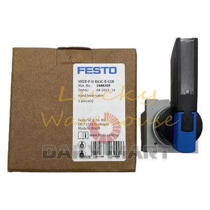 FESTO VHER-P-H-B43C-B-G18 3488209 Hand Lever Valve