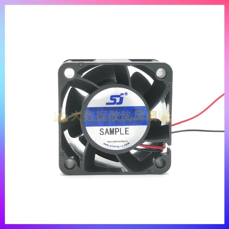 SJ SA120428BL 4028 DC12V 0.3A 4CM 2-Wire Inverter Cooling Fan
