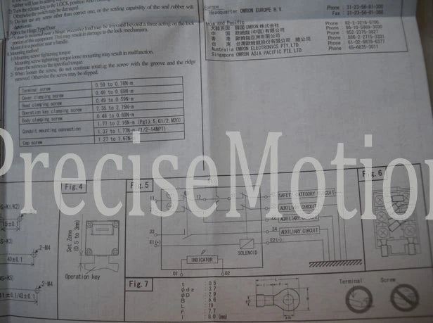 D4NL-2FFA-B D4NL 2FFA B Omron Safety Door Switch free shipping