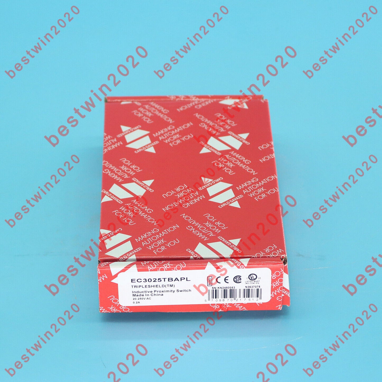 new 1PC CARLO GAVAZZI EC3025TBAPL photoelectric switch sensor In Box SHIP - CARLO GAVAZZONI