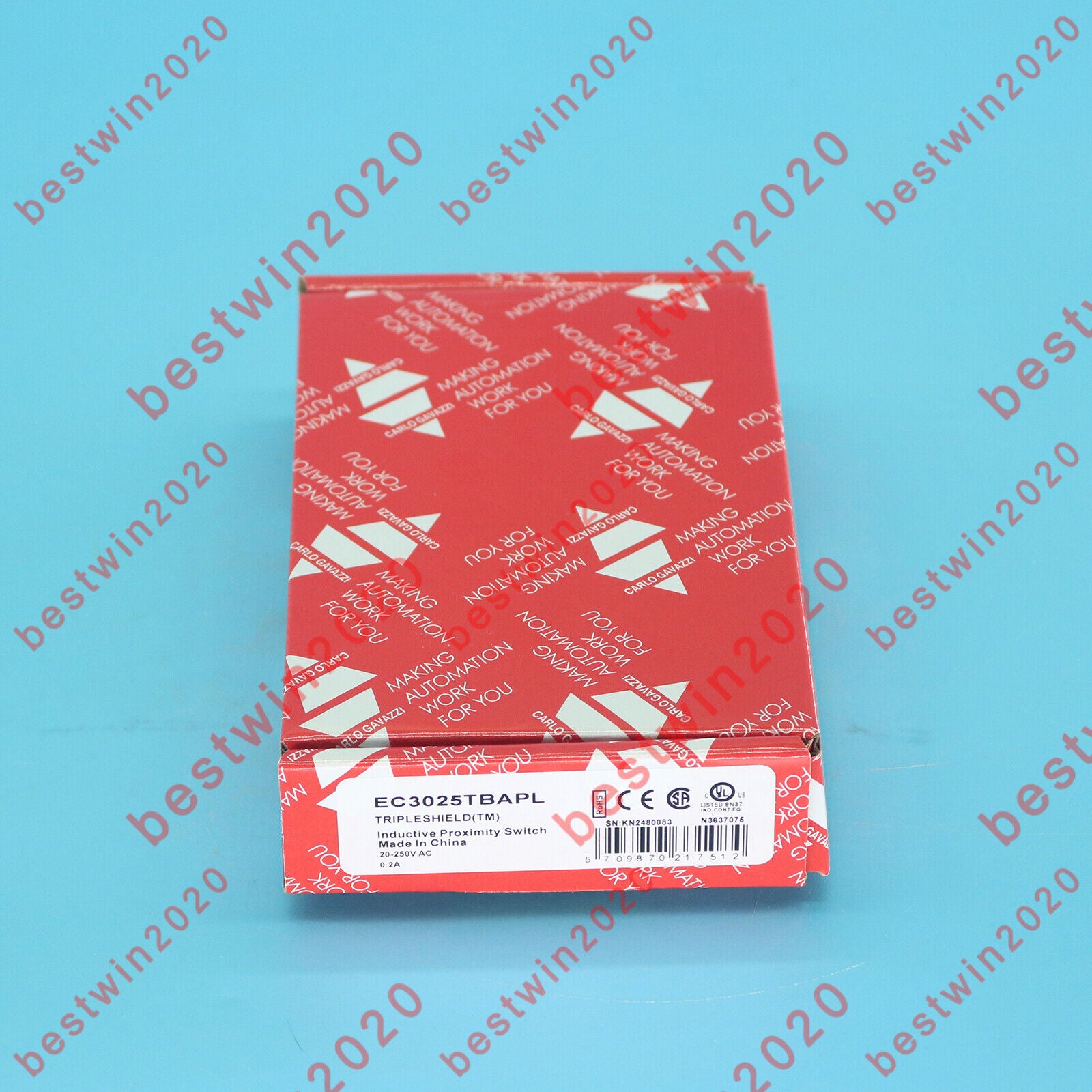 new 1PC CARLO GAVAZZI EC3025TBAPL photoelectric switch sensor In Box SHIP - CARLO GAVAZZONI