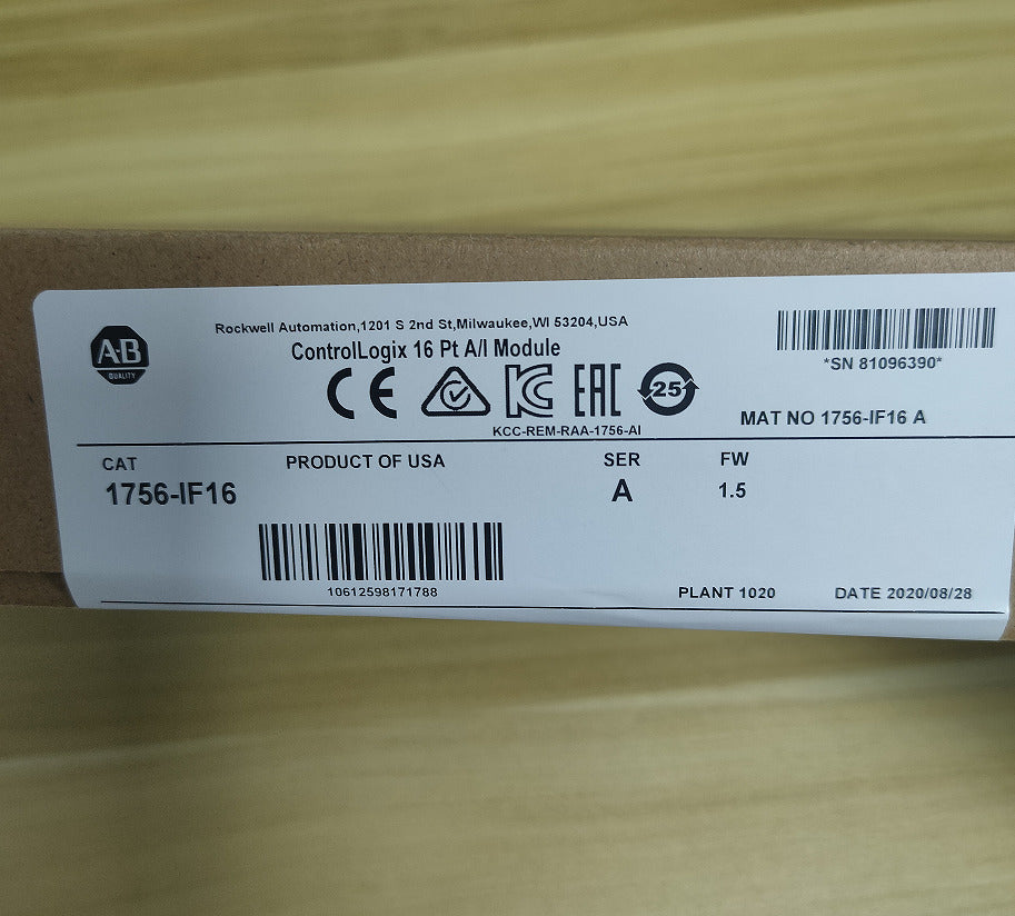 ControlLogix 16 Pt Input Module 1756IF16 - CONTROLLOGIX