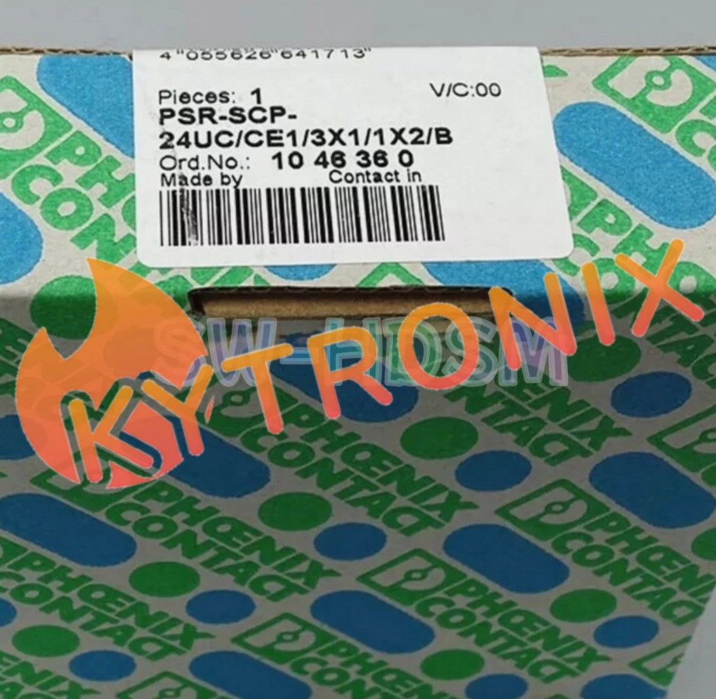 1PCS for Phoenix Contact PSR-SCP-24UC/CE1/3X1/1X2/B 1046360 Safety Relay