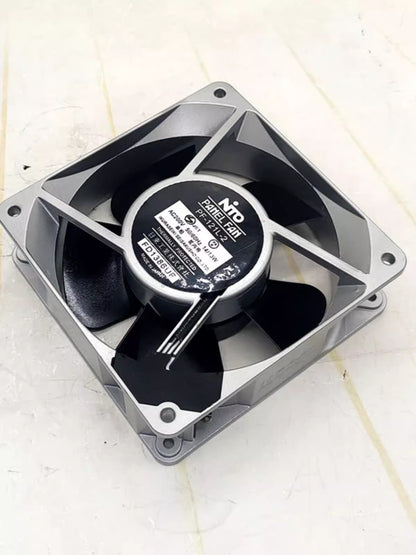 NTO PF-121L-2 AC200V 14/13W 12038 12CM Aluminum Frame Cooling Fan