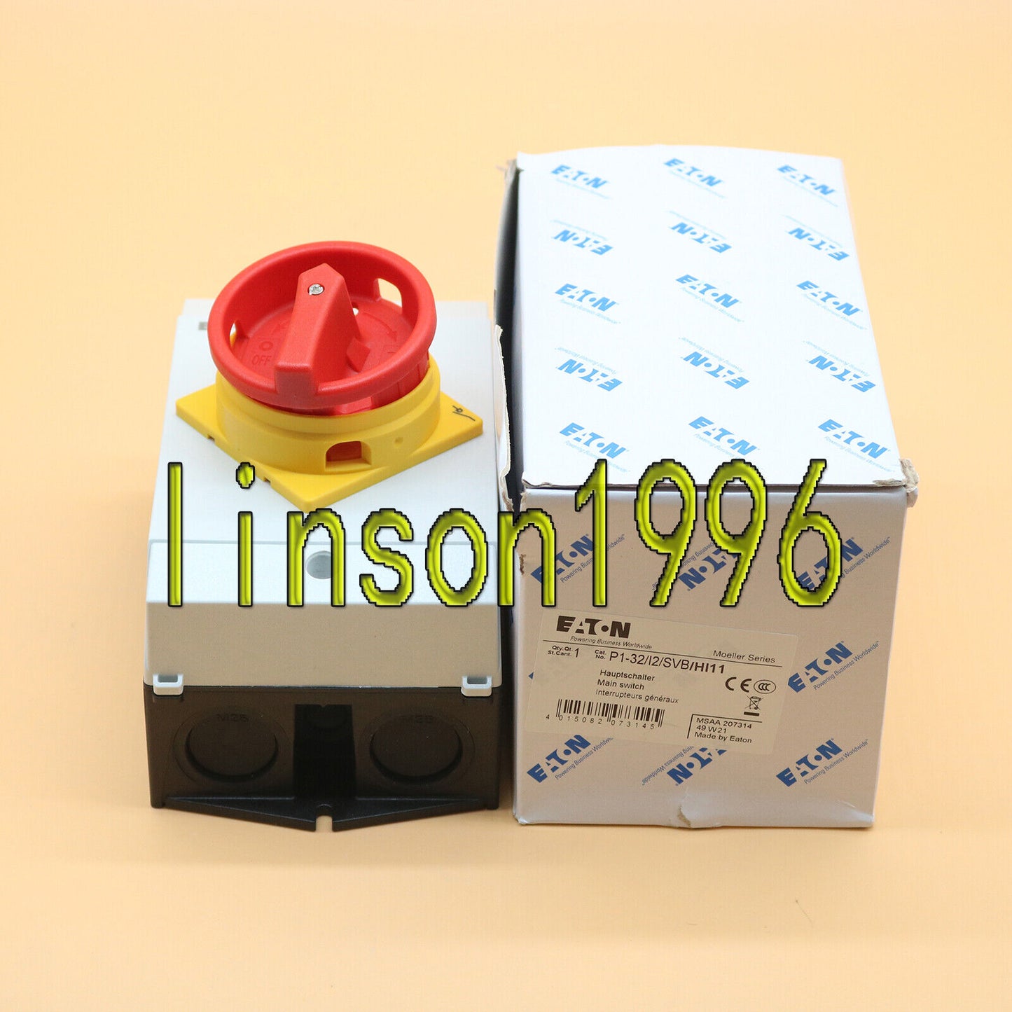 new Eaton P1-32/I2/SVB/HI11 Main Switch In Box Eaton P1-32/I2/SVB/HI11 Main Switch In Box - EATON