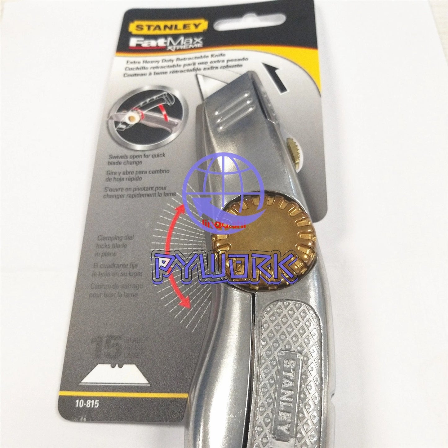 Stanley KNIFE 10-815 Fat max FatMax XTREME UTILITY RETRACTABLE