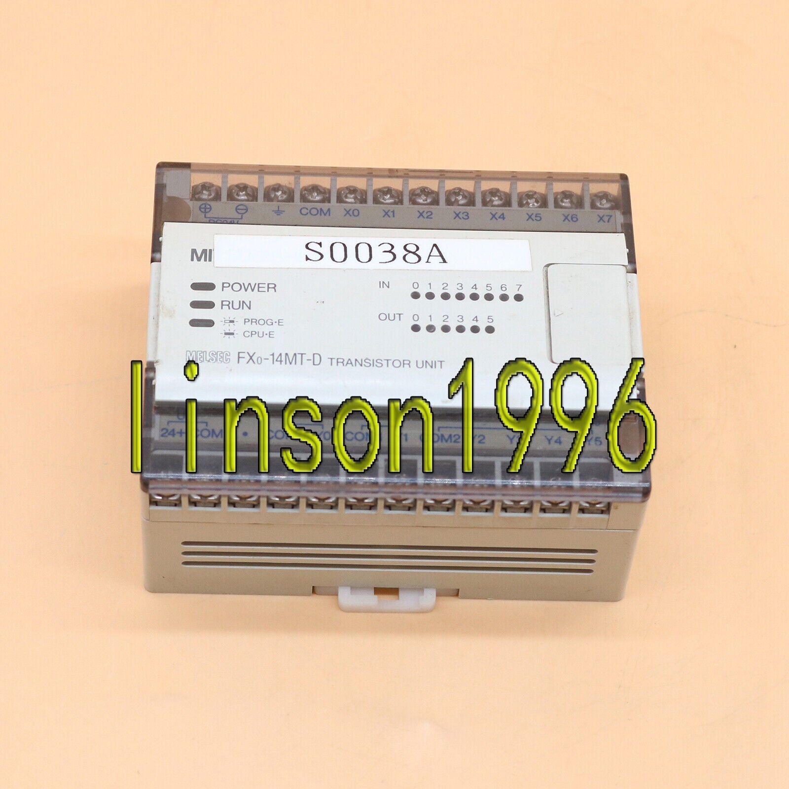 Mitsubishi ONE Controller FX0-14MT-D, Tested OK - MITSUBISHI