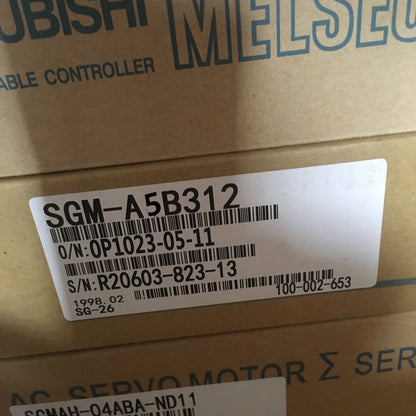 1PC YASKAWA AC SERVO MOTOR SGM-A5B312