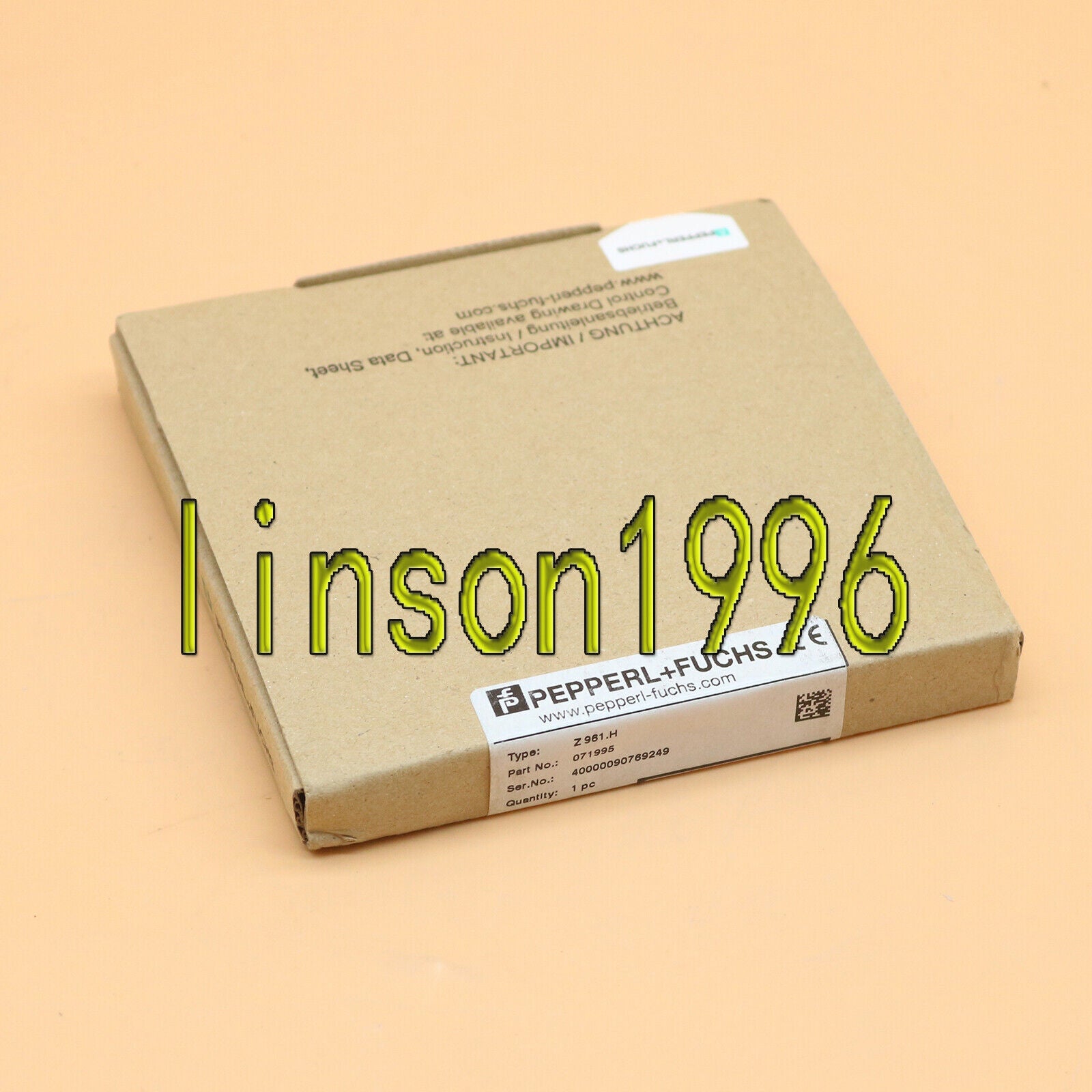 1-PC Pepperl+Fuchs Z961.H Barrier FAST - PEPPERL+FUCHS