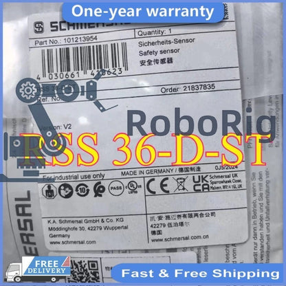 Schmersal RSS 36‑D‑ST RFID Safety Sensor M12 24VDC Non‑Contact Safety Door Unit