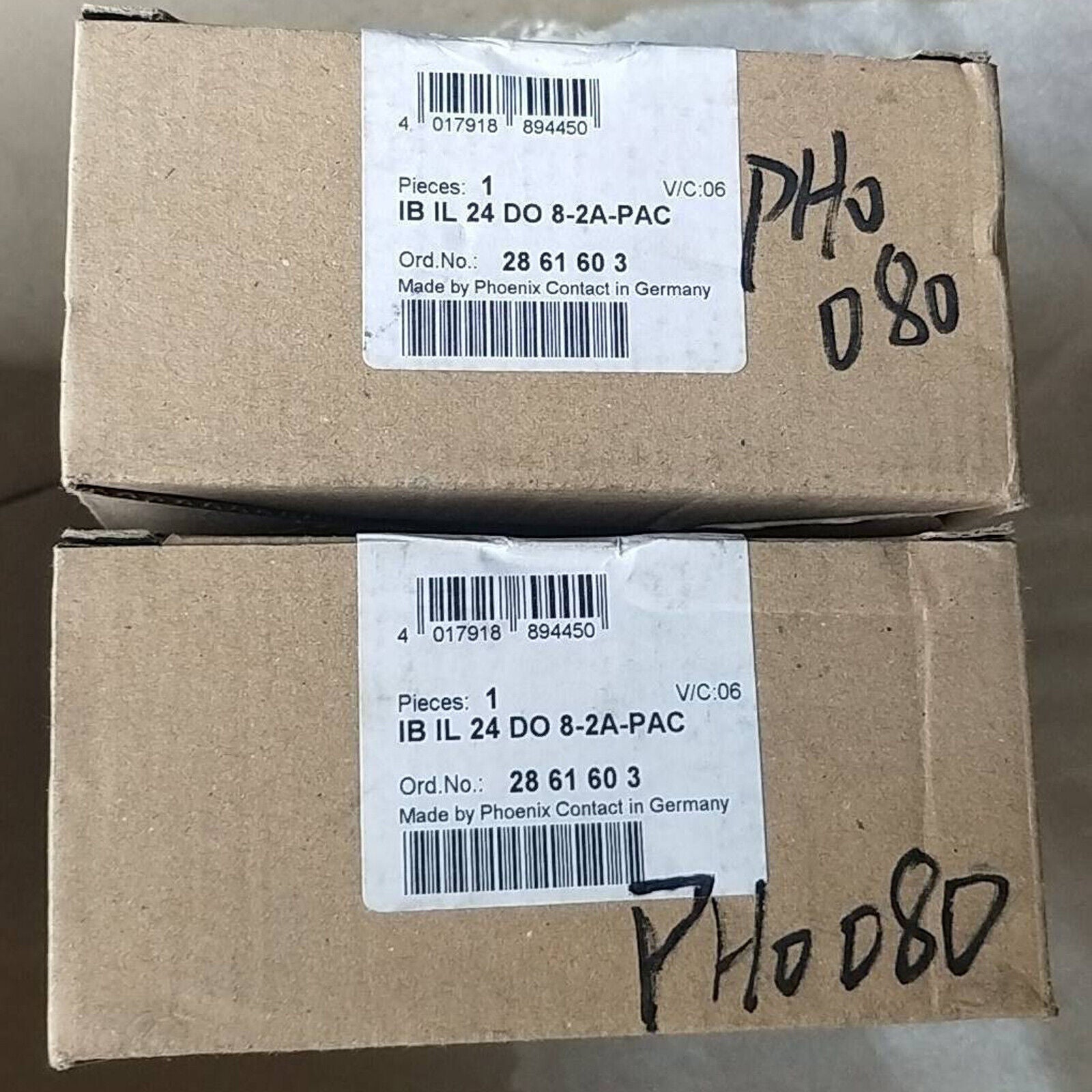 new  Phoenix 2861603 IB IL24 DO 8-2A-PAC Module FAST SHIP#XR