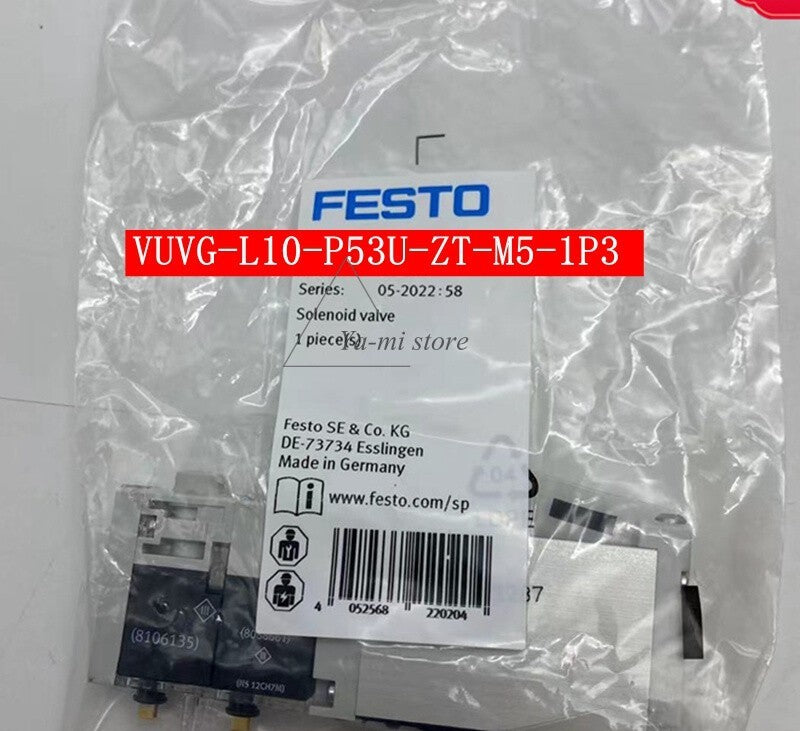 1pcs For FESTO VUVG-L10-P53U-ZT-M5-1P3 566470 Electromagnetic valve