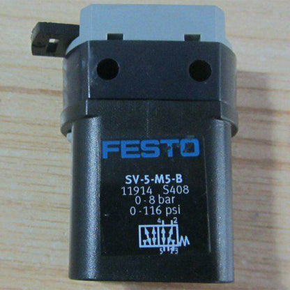FESTO Solenoid Valve SV-5-M5-B 11914 Fast - New ONE - FESTO
