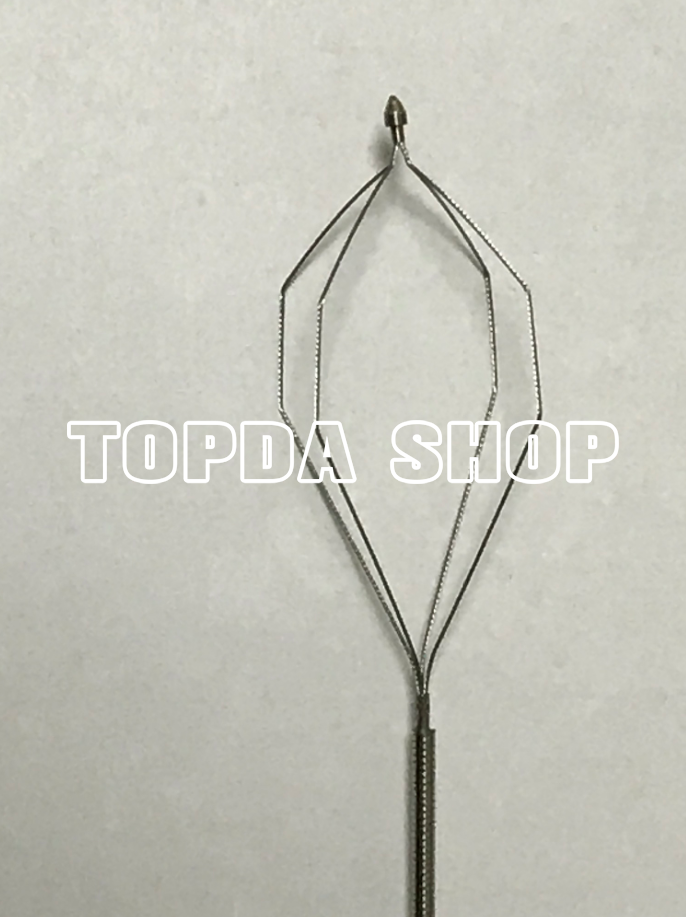 Bourdon tube foreign body forceps for endoscope, mesh basket, soft lens 1.8×2100 - COMPANY NAME