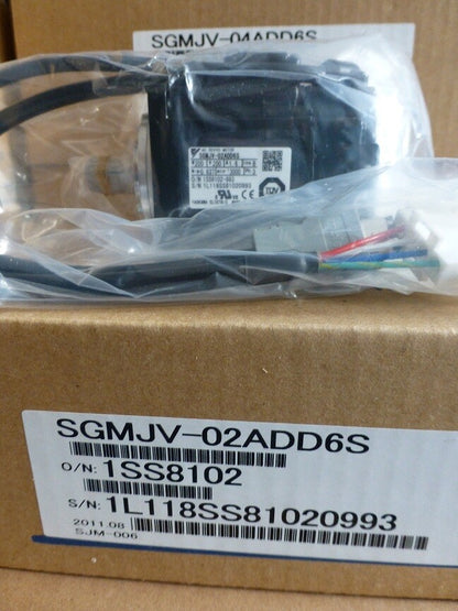 YASKAWA AC SERVO MOTOR SGMJV-02ADE6S SGMJV02ADE6S
