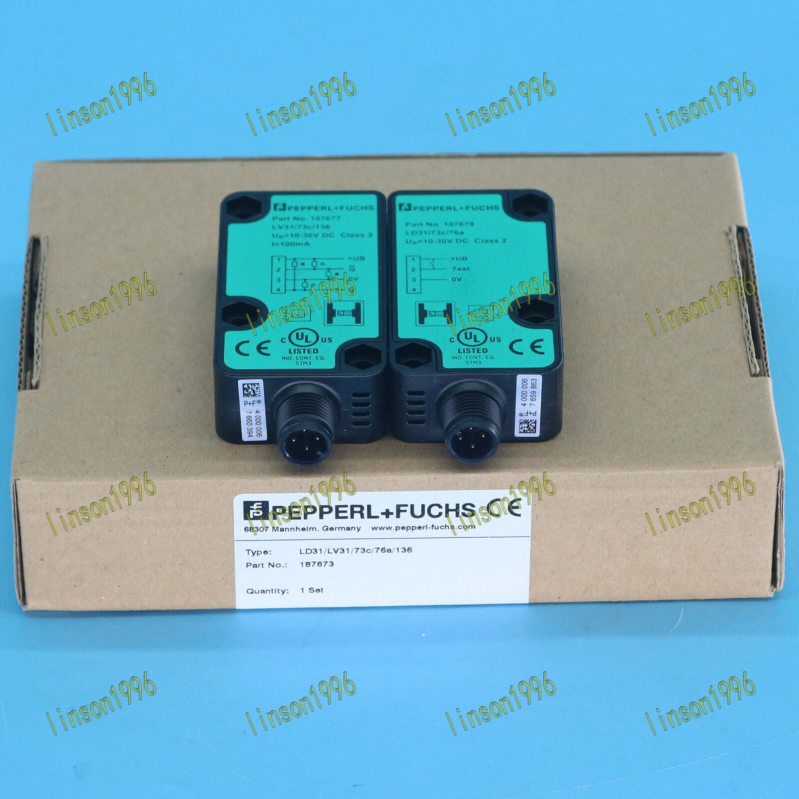 Pepperl+Fuchs Photoelectric Sensor LD31 - PEPPERL+FUCHS