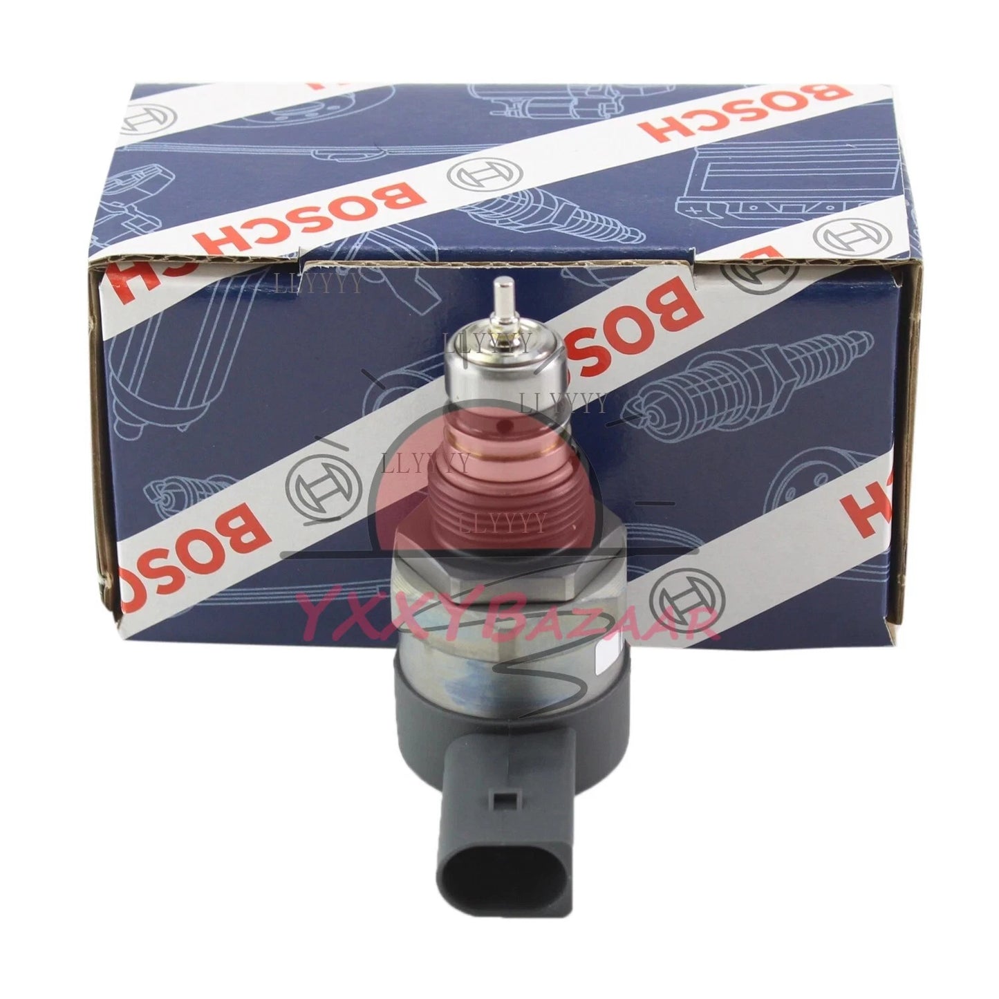 Bosch 0281006002 Fuel Rail Pressure Relief Valve For Audi Skoda Seat 057130764H