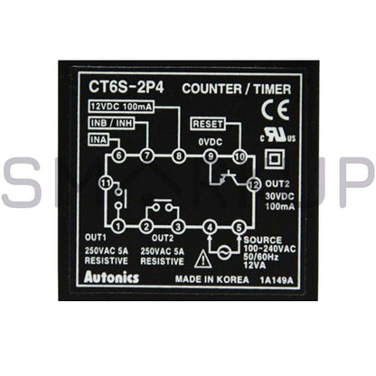 new AUTONICS CT6S-2P4 CT6S2P4 Counter/Timer