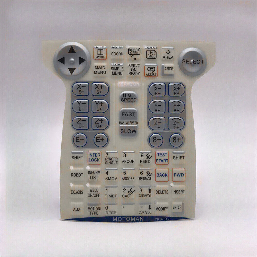new YKS-012E DX100 YASKAWA membrane Keypad Protective Film For DX100 Teach Pendant - YASKAWA