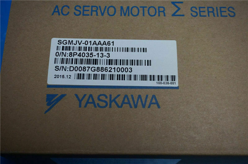 1-Phase AC Servo Motor SGMJV-01AAA61 - YASKAWA