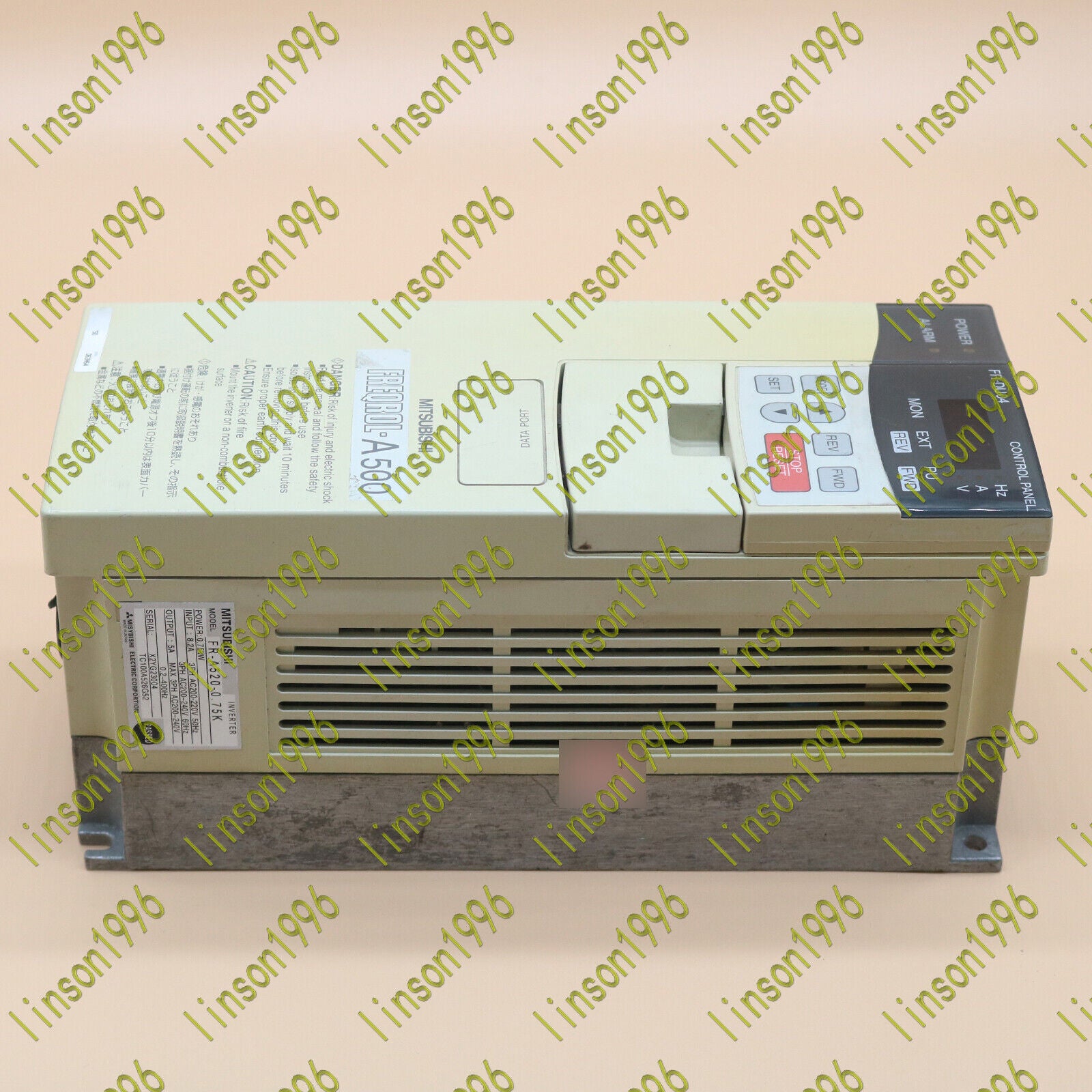 used 1PCS Mitsubishi FR-A520-0.75K Inverter Motor Drive - MITSUBISHI
