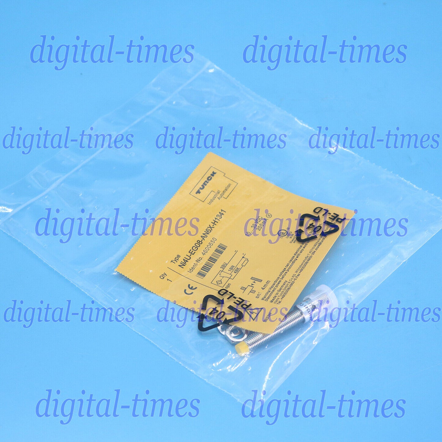Optimized Turck NI4U-EG08-AN6X-H1341 Proximity Switch Sensor - TURCK