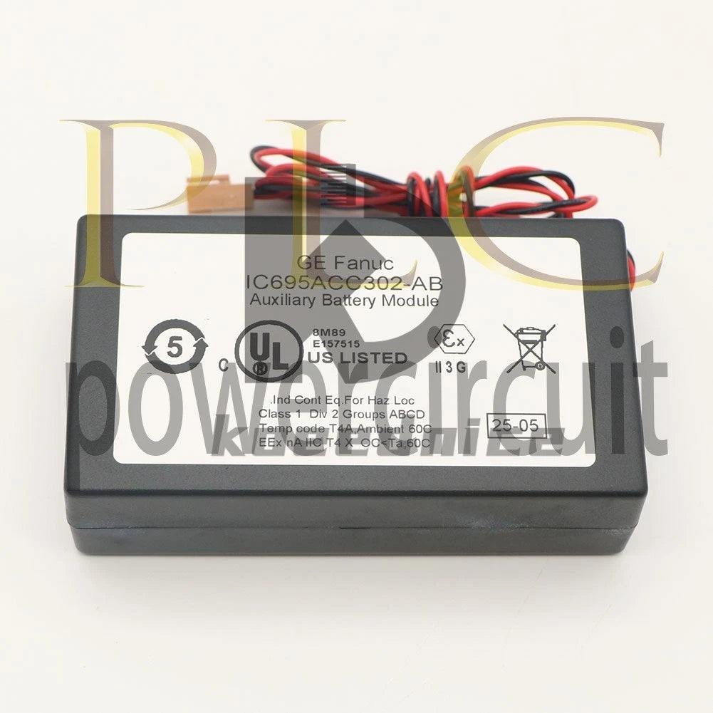1PCS IC695ACC302-AB For GE FANUC Auxiliary Battery Module "In Stock
