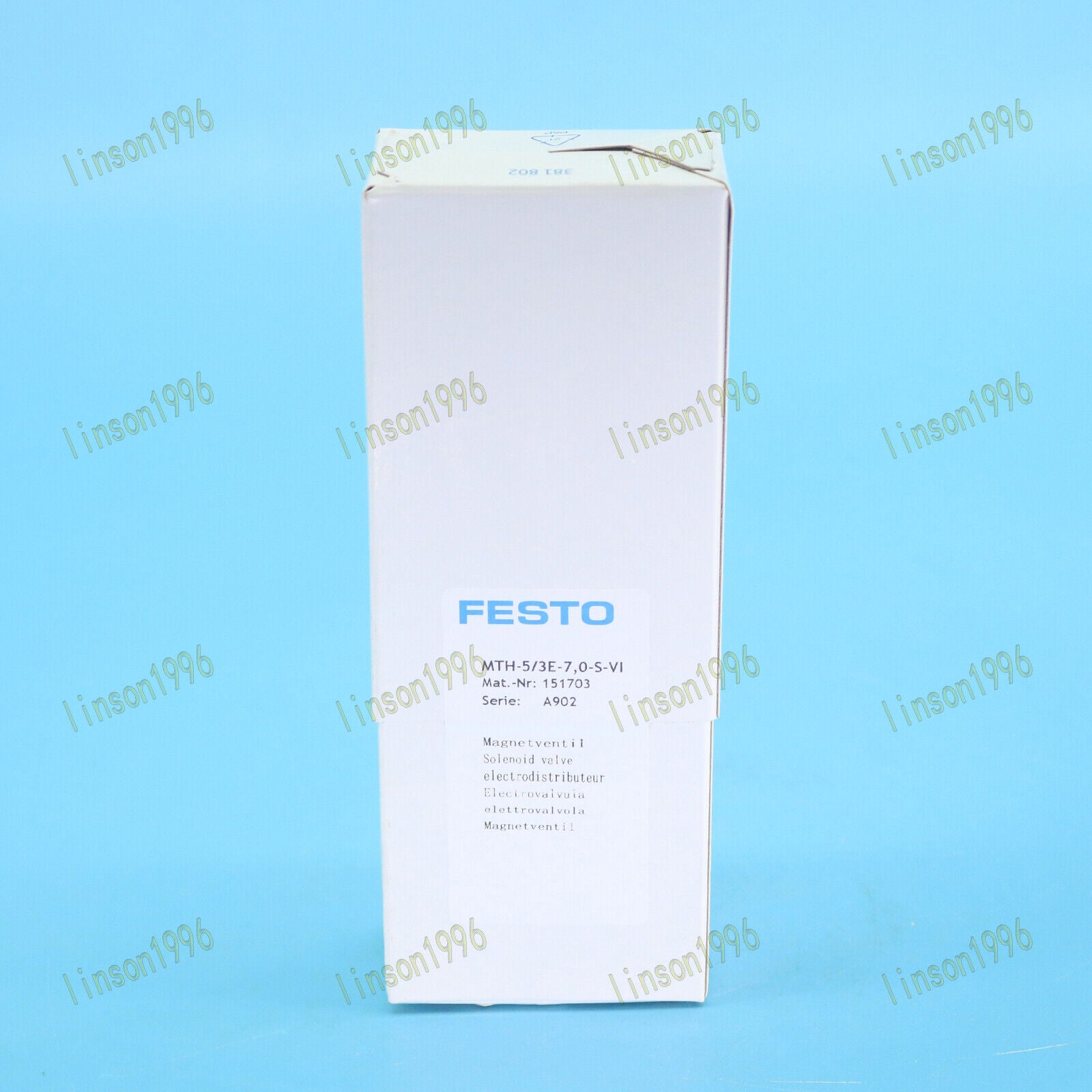 new FESTO MTH-5/3E-7,0-S-VI 151703 24VDC solenoid valve - FESTO