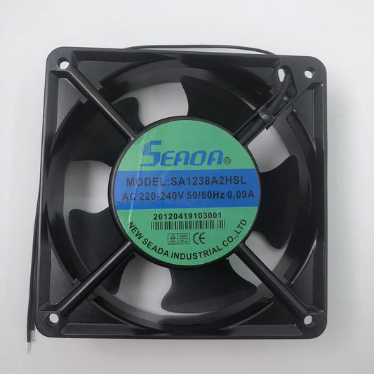SEADA SA1238A2HSL AC220V-240V 0.09A 12CM Metal Cooling Fan
