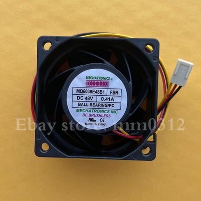 1PCS MQ6038E48B1 FSR 6038 DC48V 0.41A 6CM 3-Wire Violent Cooling Fan