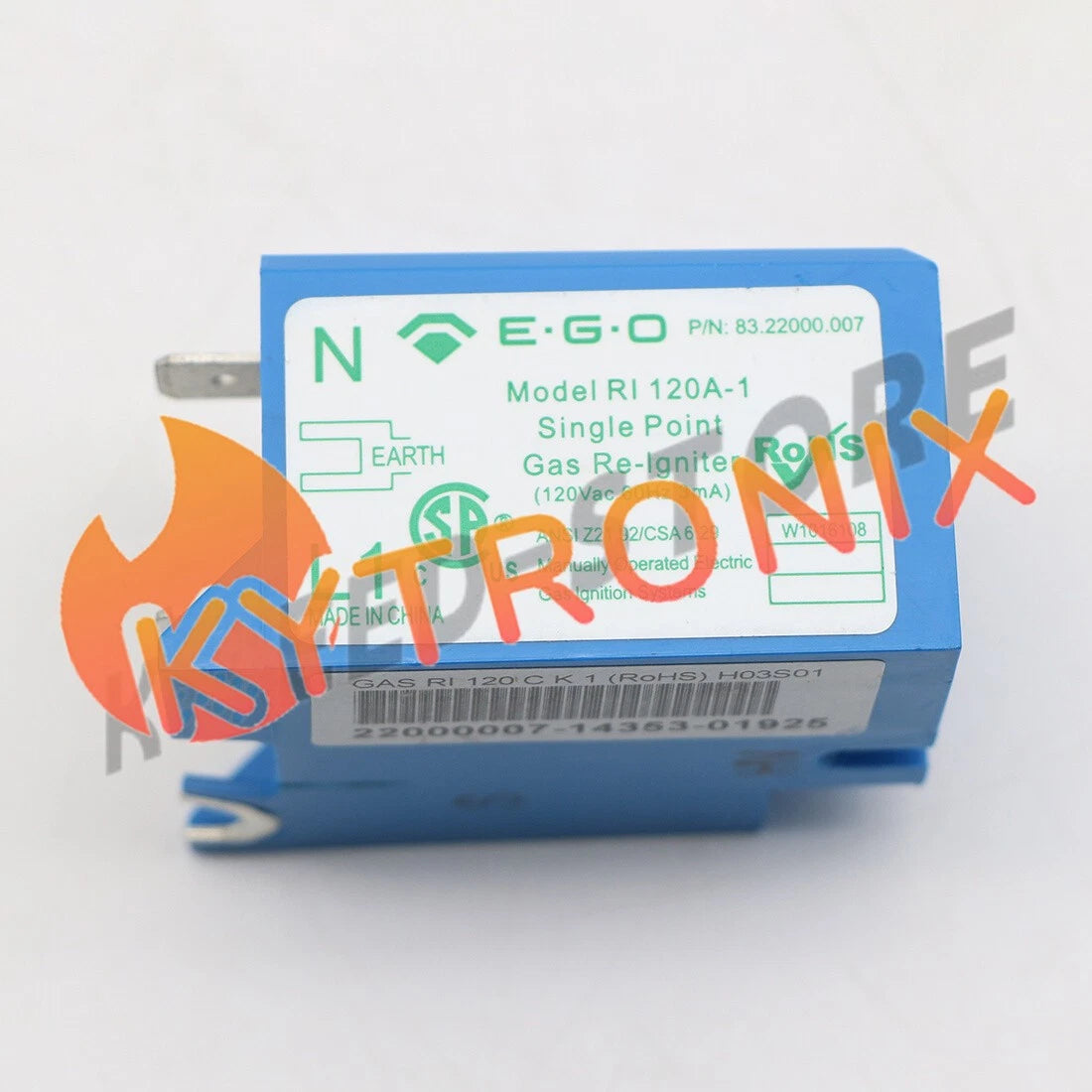 1PCS E.G.O/Tytronics Spark Ignition Module Model RI 120A-1 OEM replacement